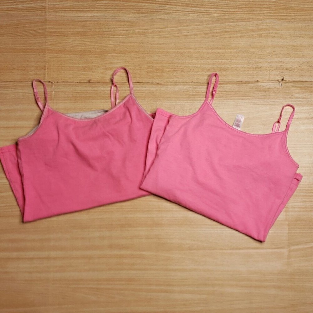 Justice Girls Pink Cami Bundle 10
